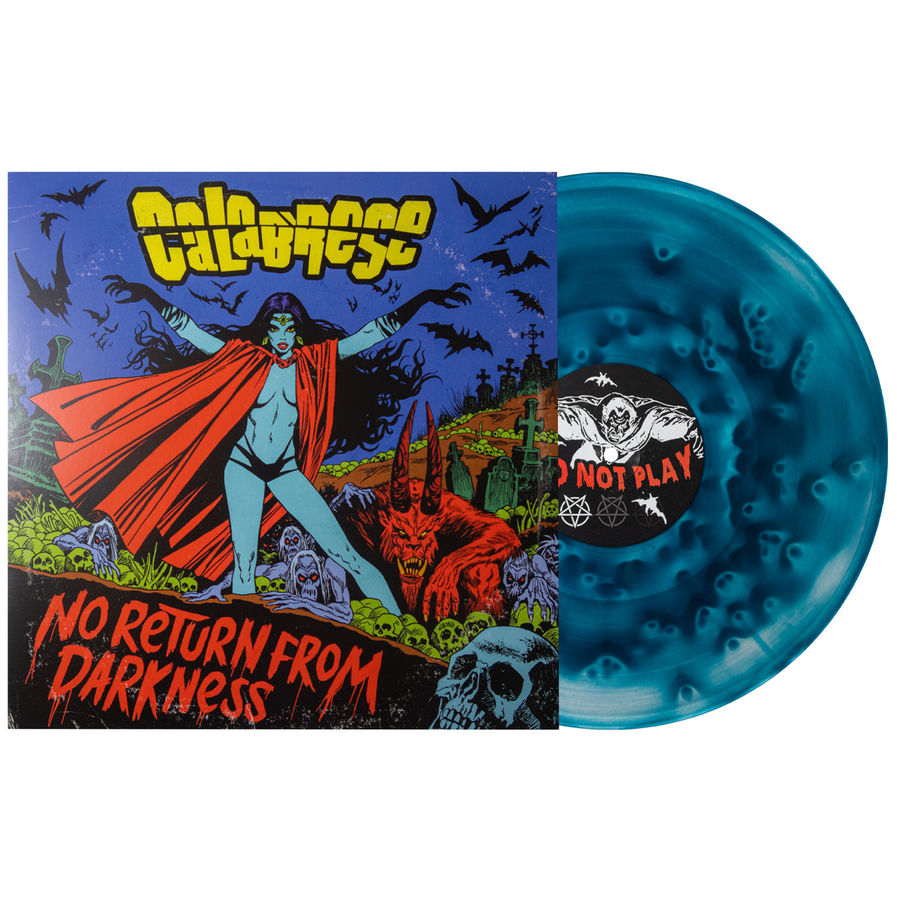 CALABRESE - No Return From Darkness, 12" Vinyl (Transparent Wraith Blue, Limited Edition)