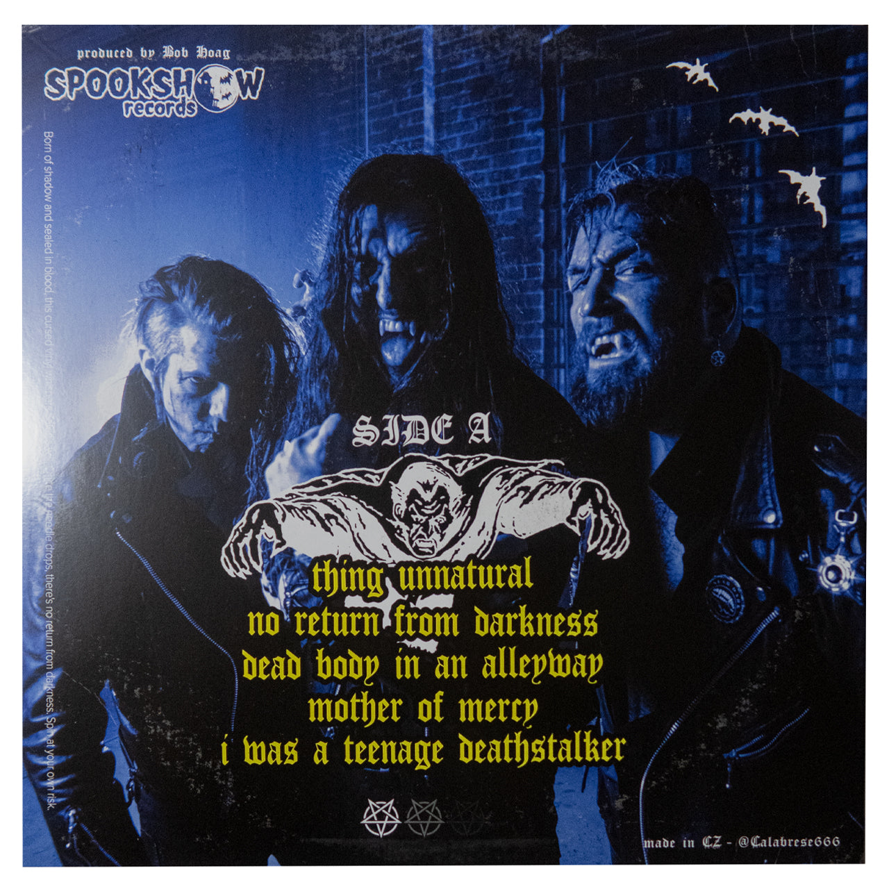 CALABRESE - No Return From Darkness, 12" Vinyl (Transparent Wraith Blue, Limited Edition)