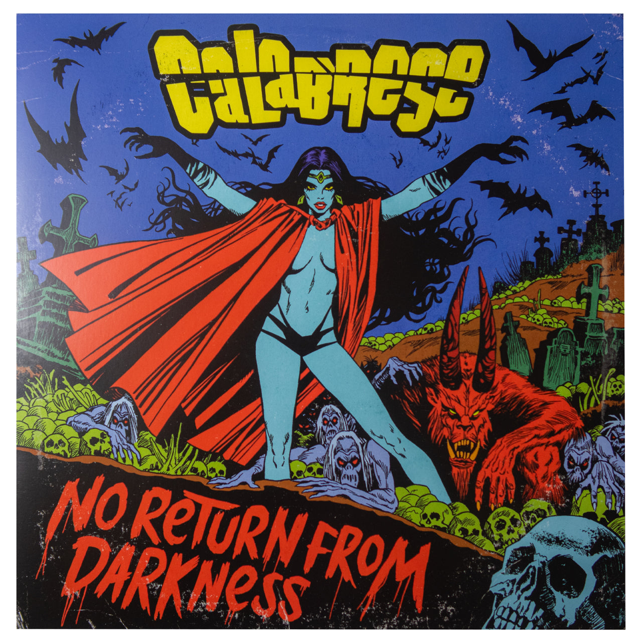 CALABRESE - No Return From Darkness, 12" Vinyl (Transparent Wraith Blue, Limited Edition)