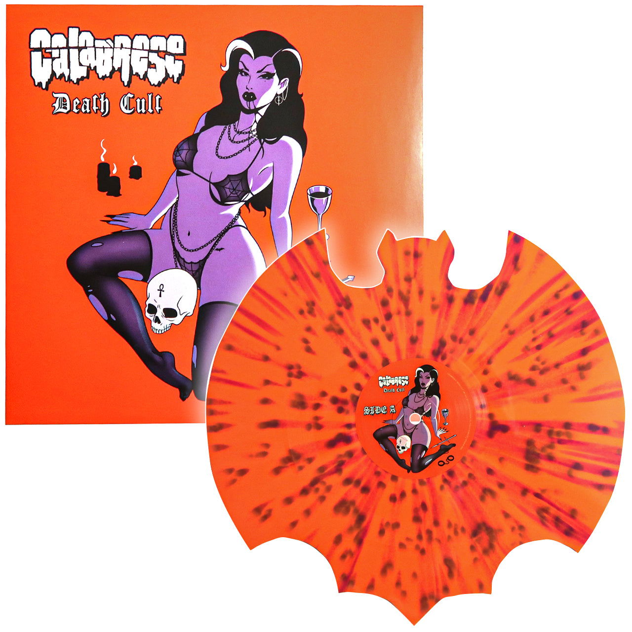 CALABRESE - Death Cult, Vinyl *(orange splatter - BAT CUT)
